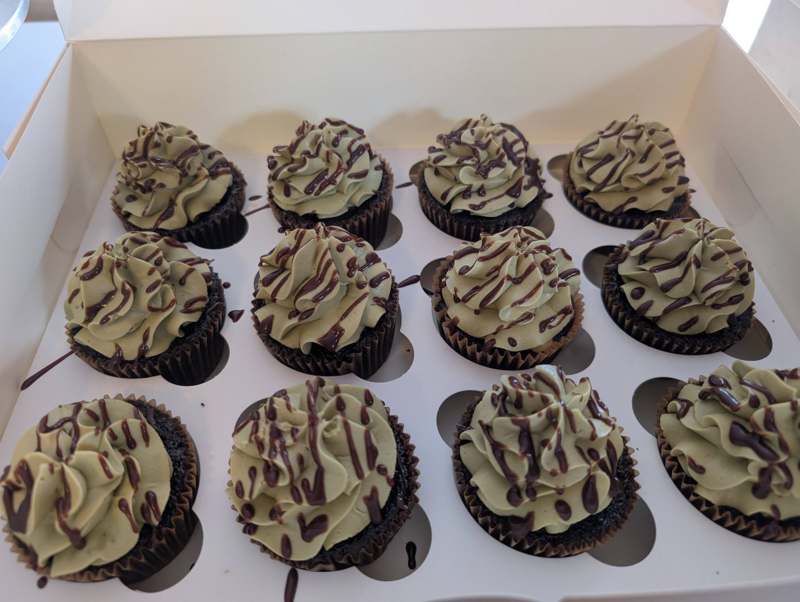 Matcha cupcakes