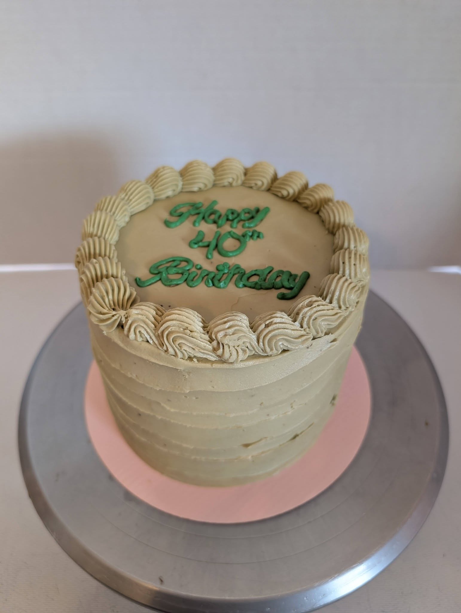 Custom birthday cake